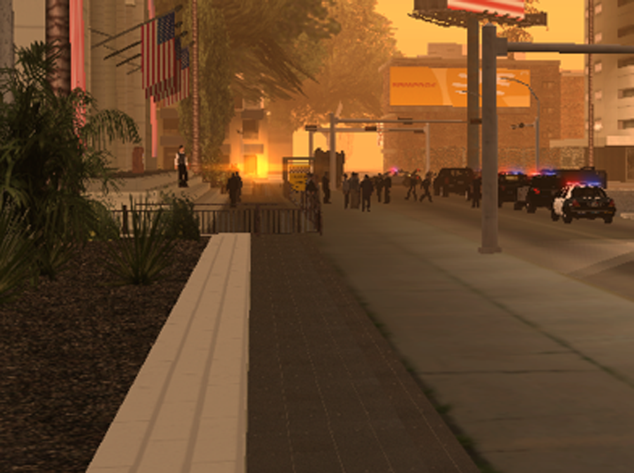 FHD Store in-game scene